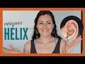 Todo sobre piercing en el Hélix (forward helix & scapha)