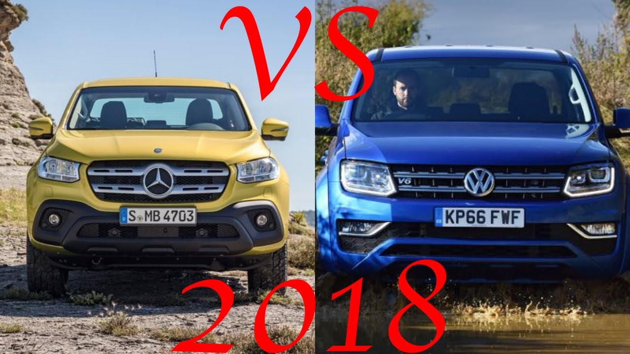 2019 Mercedes X Class Pickup Vs Volkswagen Amarok Off Road And