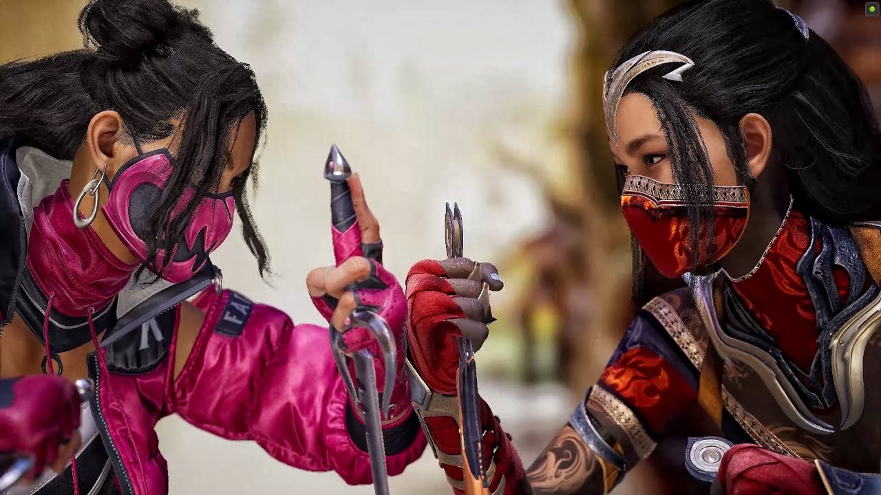 Mortal Kombat 1 Mileena VS Kitana - YouTube
