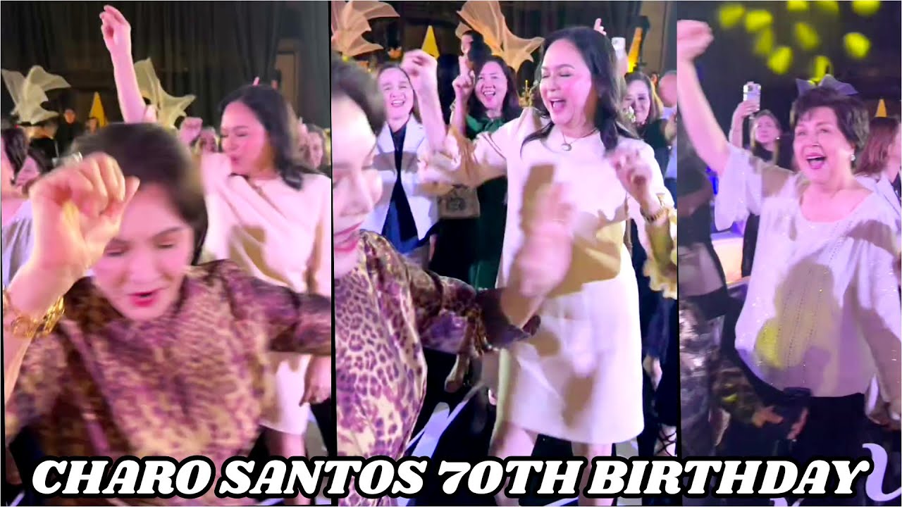 MGA EKSENA sa 70th Birthday ni Charo Santos🌼Helen Gamboa HUMATAW