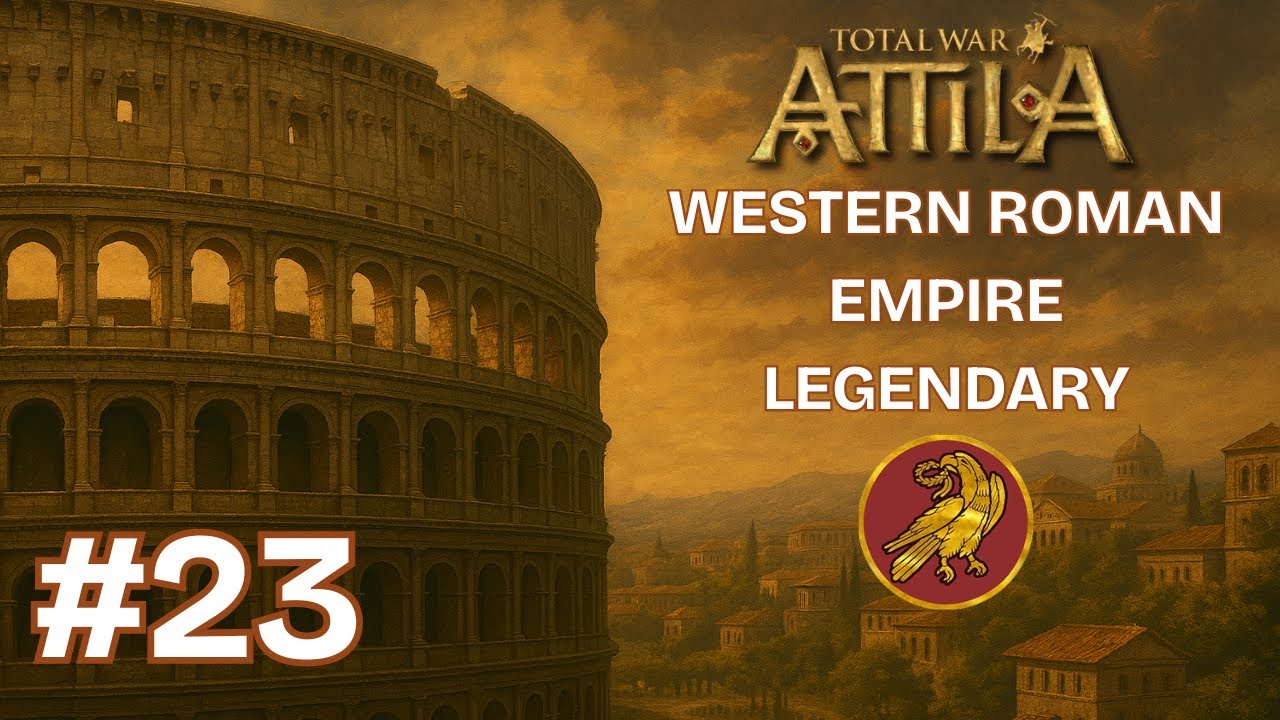 Total War: Attila - Western Roman Empire Legendary Campaign - Ep.23 - The Visigothic War