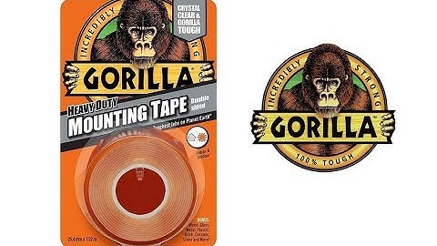 Gorilla Glue Clear External Grade Mounting Tape
