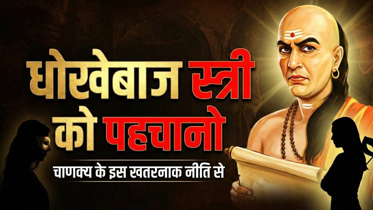 चाणक्य नीति - स्वार्थी और धोखेबाज स्त्री की पहचान चाणक्य का खतरनाक सच जो सबको हिला देगाchanakyaniti