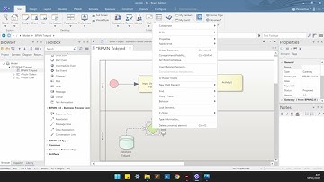 CARA MEMBUAT RESPOSITORY BPMN DI ENTERPRISE ARCHITECT SPARK - Tutorial