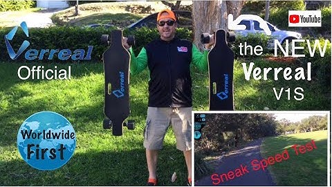 New Verreal V1S Official Unboxing and First Ride Andrew Penman EBoard Reviews Vlog No 72