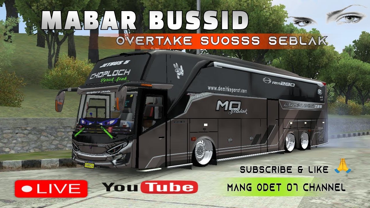 🔴 LIVE BUSSID 🔸Com Bou ☕