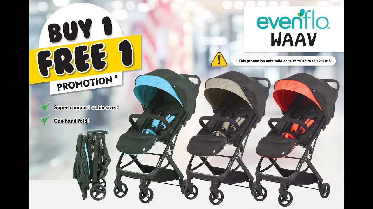 evenflo waav lightweight stroller