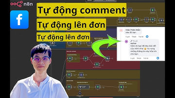 Share workflow Tự động comment, like, hidden và lên đơn hàng #n8n #facebook