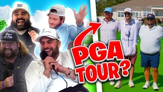 Fat Perez Attempts To Make The PGA Tour!