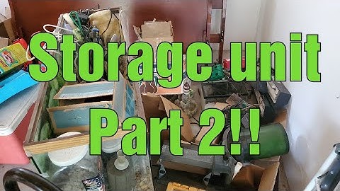 Storage unit finds part 2! [Tons of awesome stuff!]