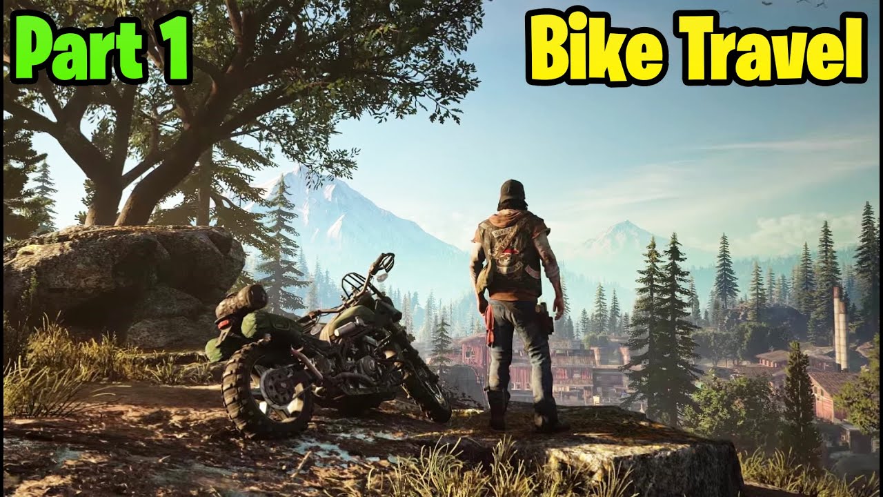 Bike Travel To Apocalypse  😂 | Days Gone Gameplay 😆 | Part 1 | George Gaming |