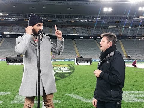 Interview with the Anthem Singer - Nick AFOA #NZLvBIL