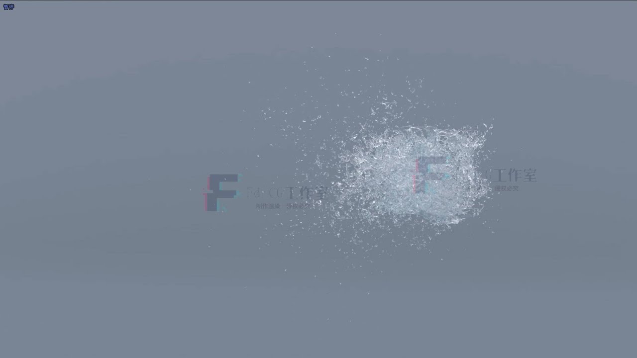 Houdini 20.5 water transformation solver xpu hip - YouTube