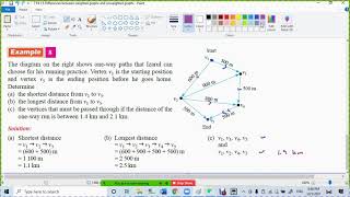 7 F4 C5 Differences between weighted graphs and unweighted graphs