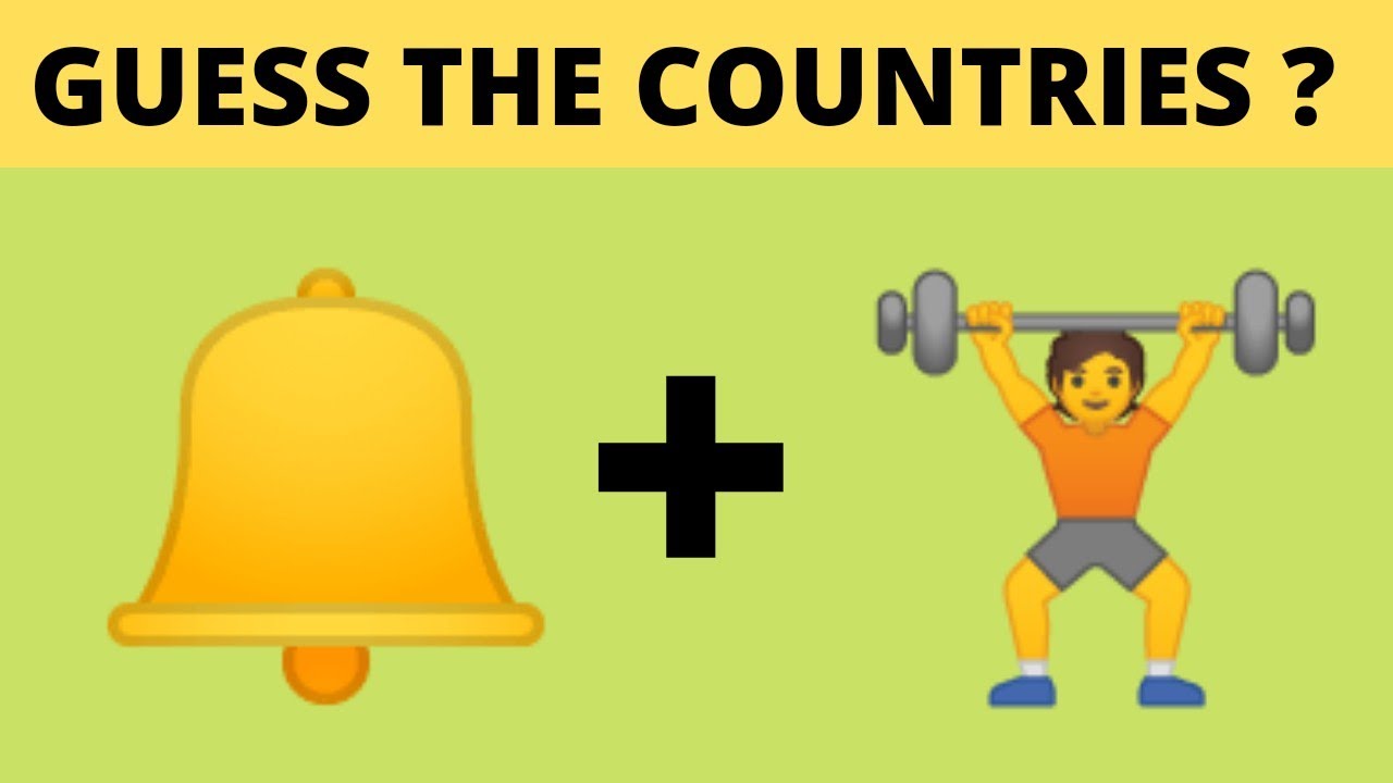 Can You Guess The Countries From Emoji / Guess The Countries Quiz