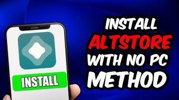 HOW TO GET ALTSTORE (NO COMPUTER PC) METHOD WITH ONLY PHONE IOS