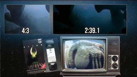 Alien on Home Video: The Dark Days of Pan & Scan