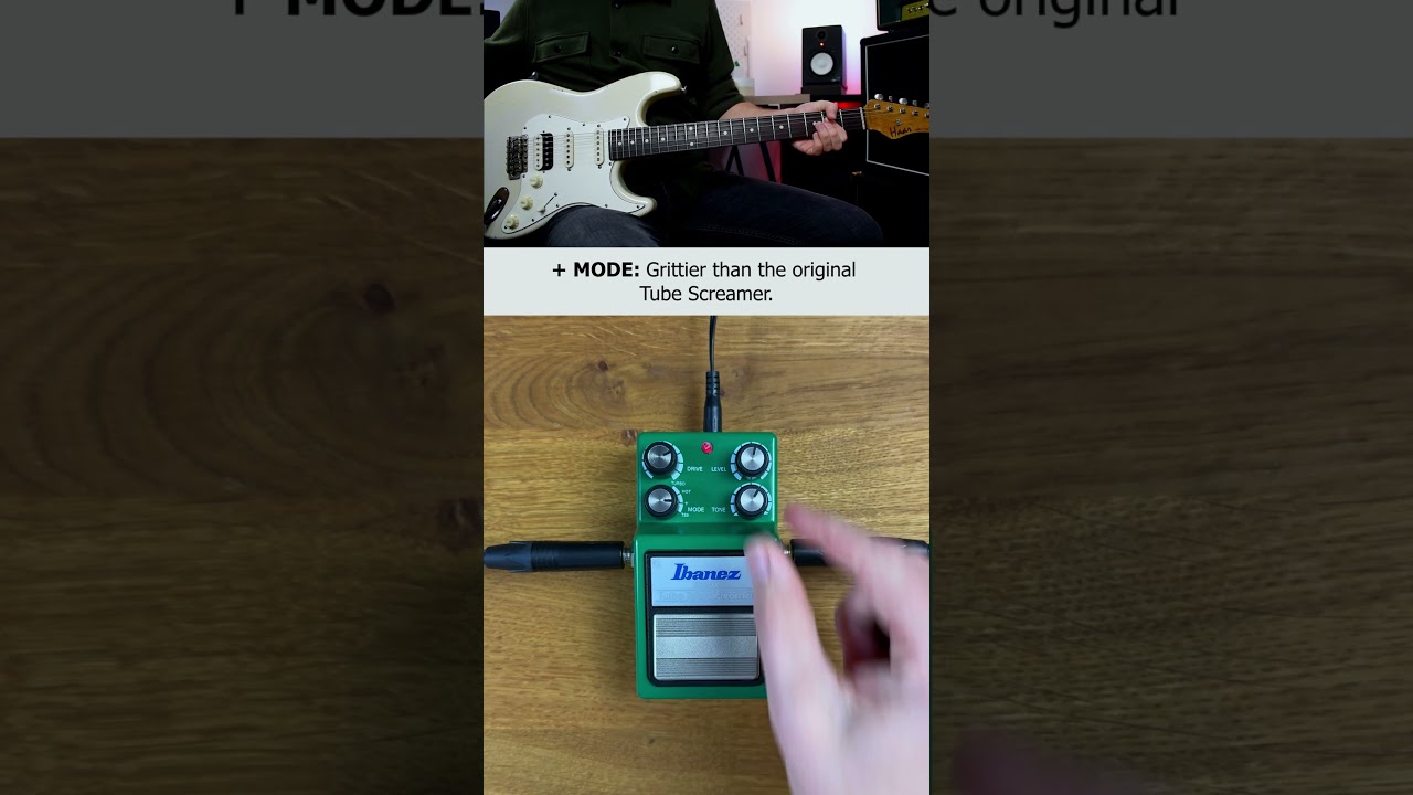 🎛 Ibanez TS9DX Turbo Tube Screamer Pedal Demo #guitarpedal