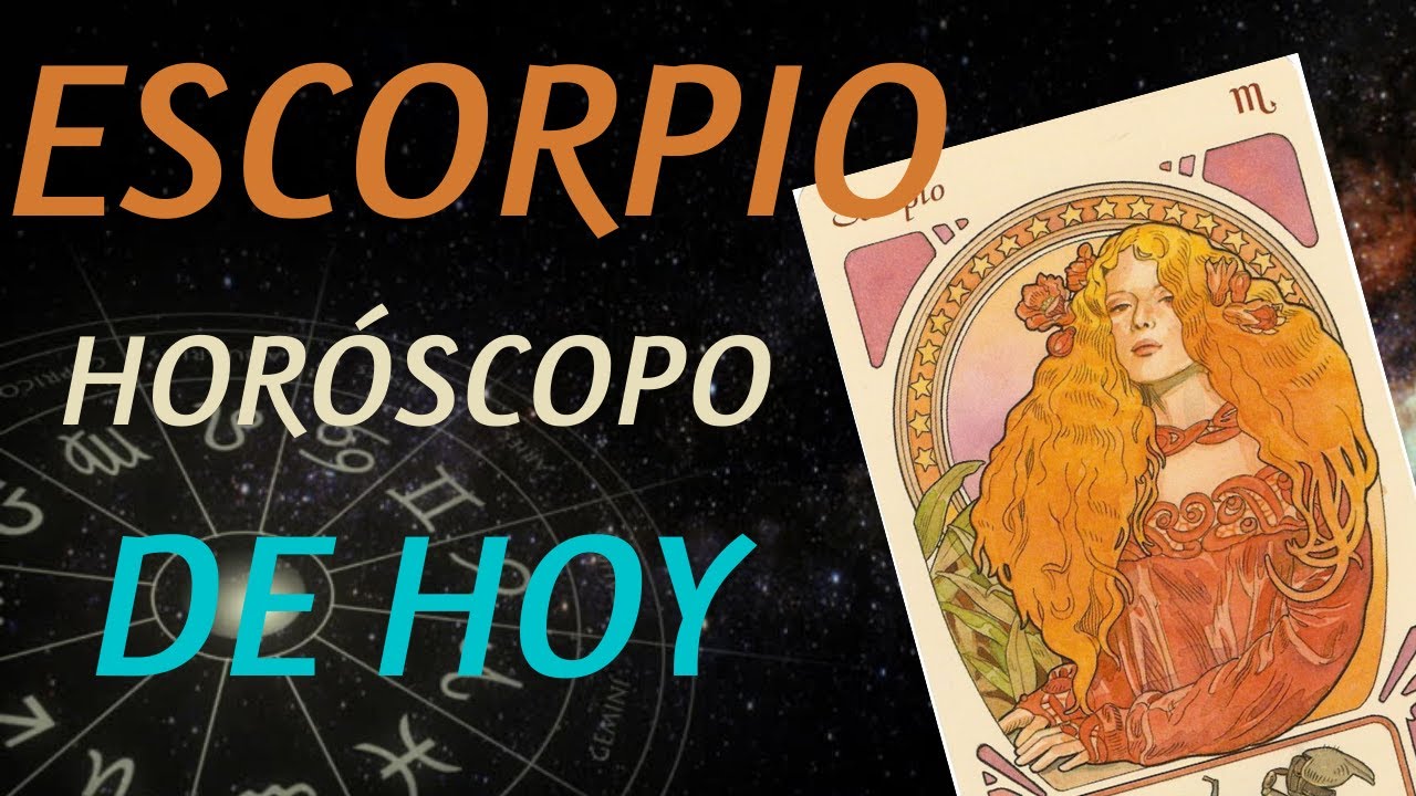 Horoscopo ESCORPIO Hoy Jueves 9 de ABRIL 2020 YouTube