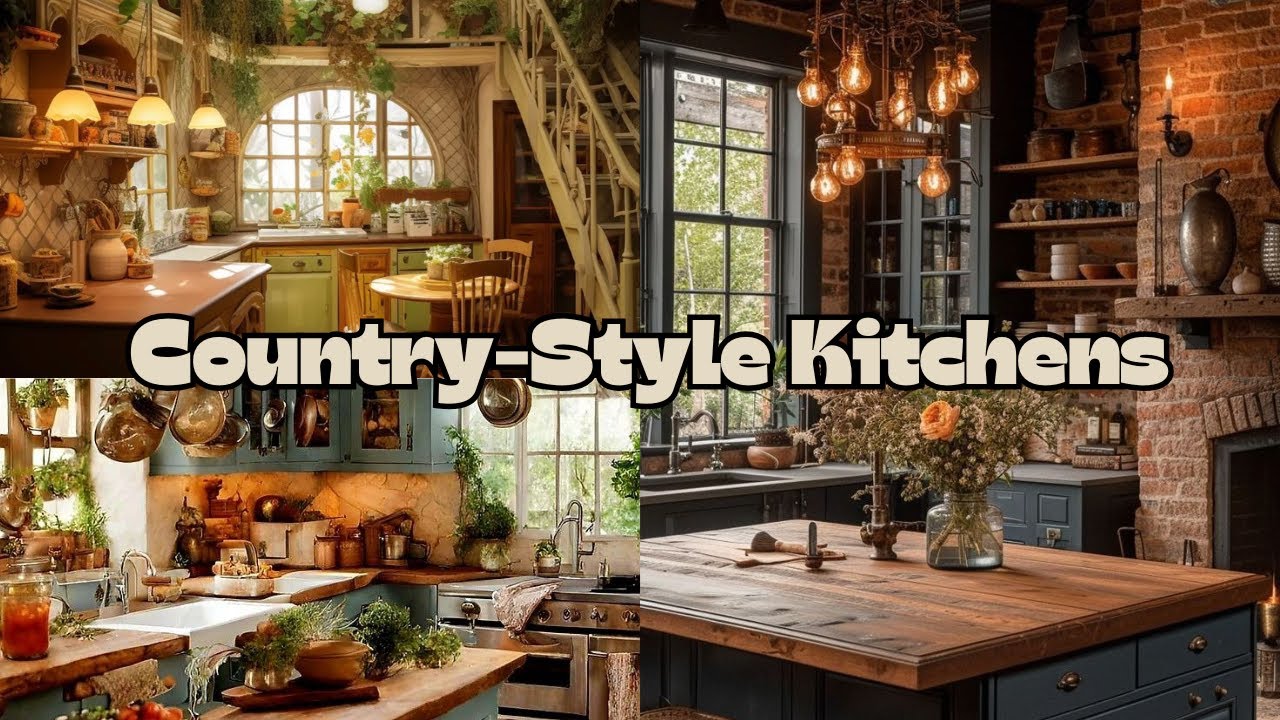 Get the BEST Country Kitchen Inspiration Ideas of 2025! - YouTube