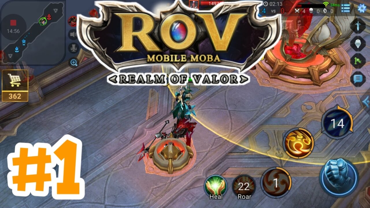 garena realm of valor  New Update  ✔Garena Realm of Valor [ROV] #1