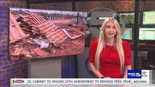 Hurricane debris cleanup continues in Baldwin County in the new year