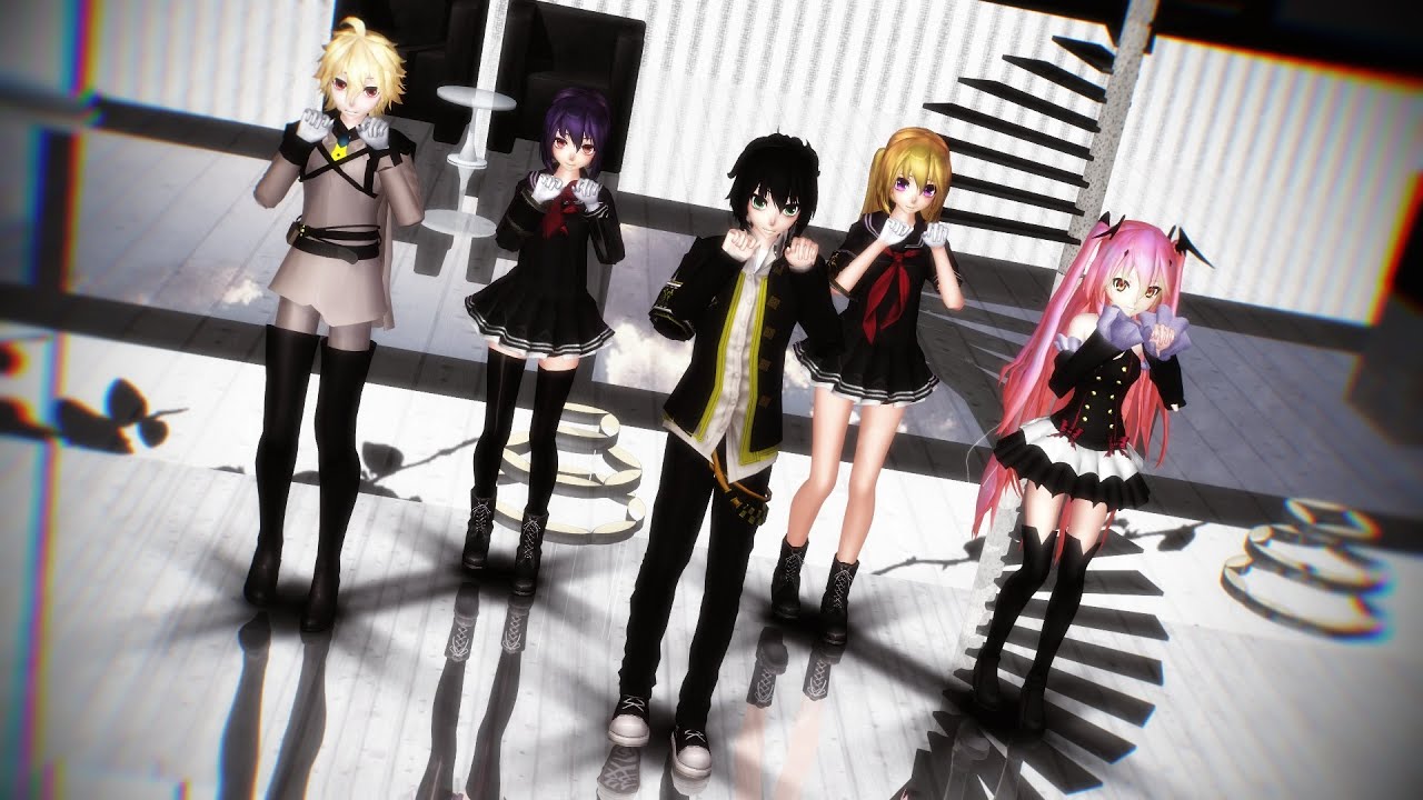 [MMD] Owari no Seraph - Bo Peep Bo Peep