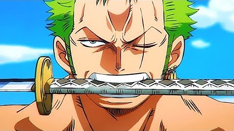 Free Zoro Roronoa Raw Clips For Editing (One Piece)