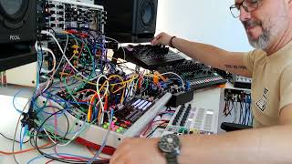 Eurorack Modular Roland Tr-8S Sh-4D Techno Jam