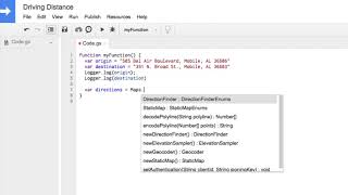 Communicate with the API