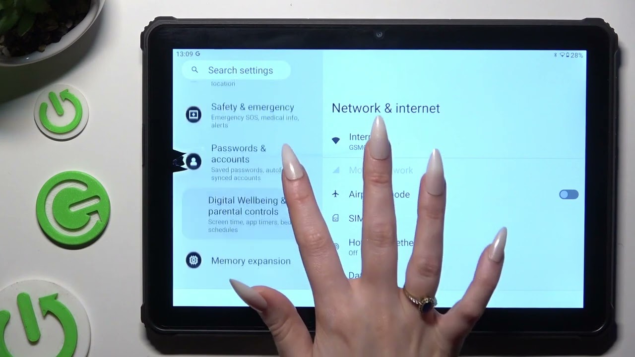OUKITEL RT5 – Come disabilitare il riempimento automatico delle password