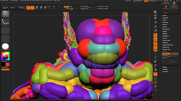 Zbrush4R5 Zsketch Character