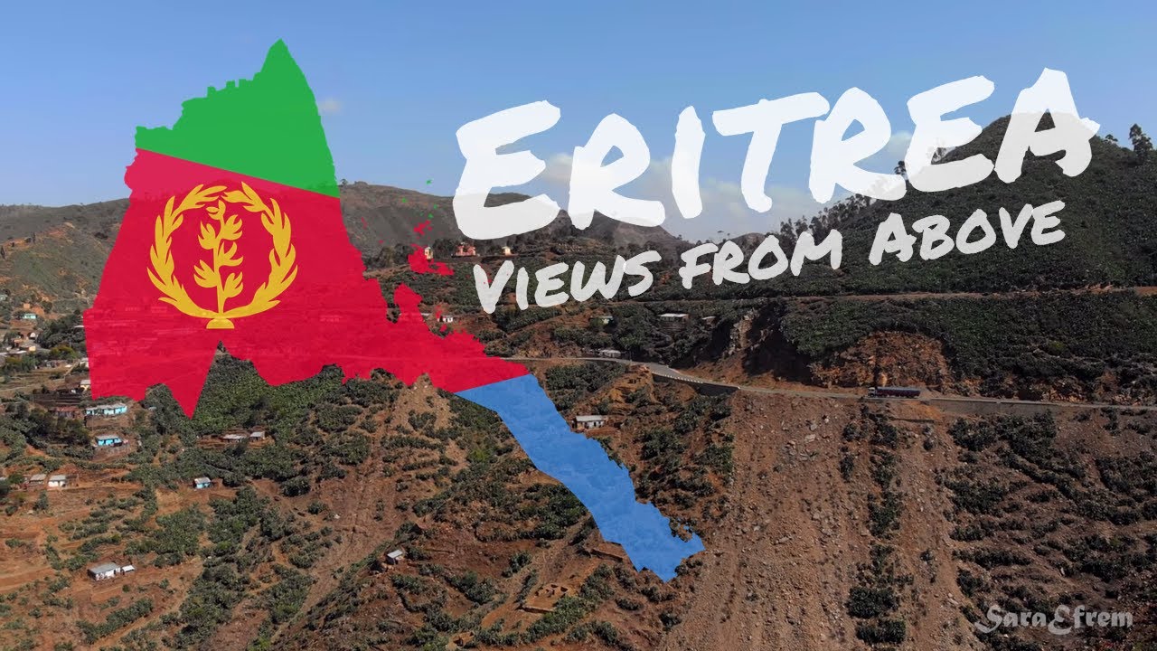 Beautiful Eritrea 4K Drone Footage | Scenic Landscape outside of Asmara
