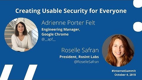 Creating Usable Security for Everyone