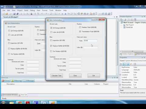 Auto Service Application (MISuser40)