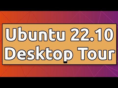Ubuntu 22.10 Kinetic Kudu Desktop Tour (GNOME 43)
