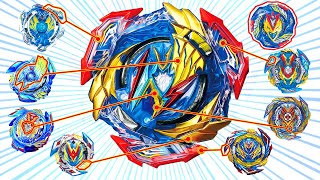 ベイブレードバースト アルティメットヴァルキリーLg.V'-9 ゴールドver. アルティメットヴァルキリー.Lg.V'-9 ベイブレードバースト ⑤