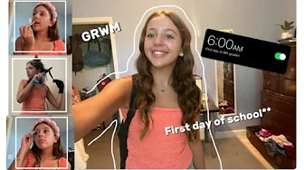 GRWM for the first day of school 📚✏️