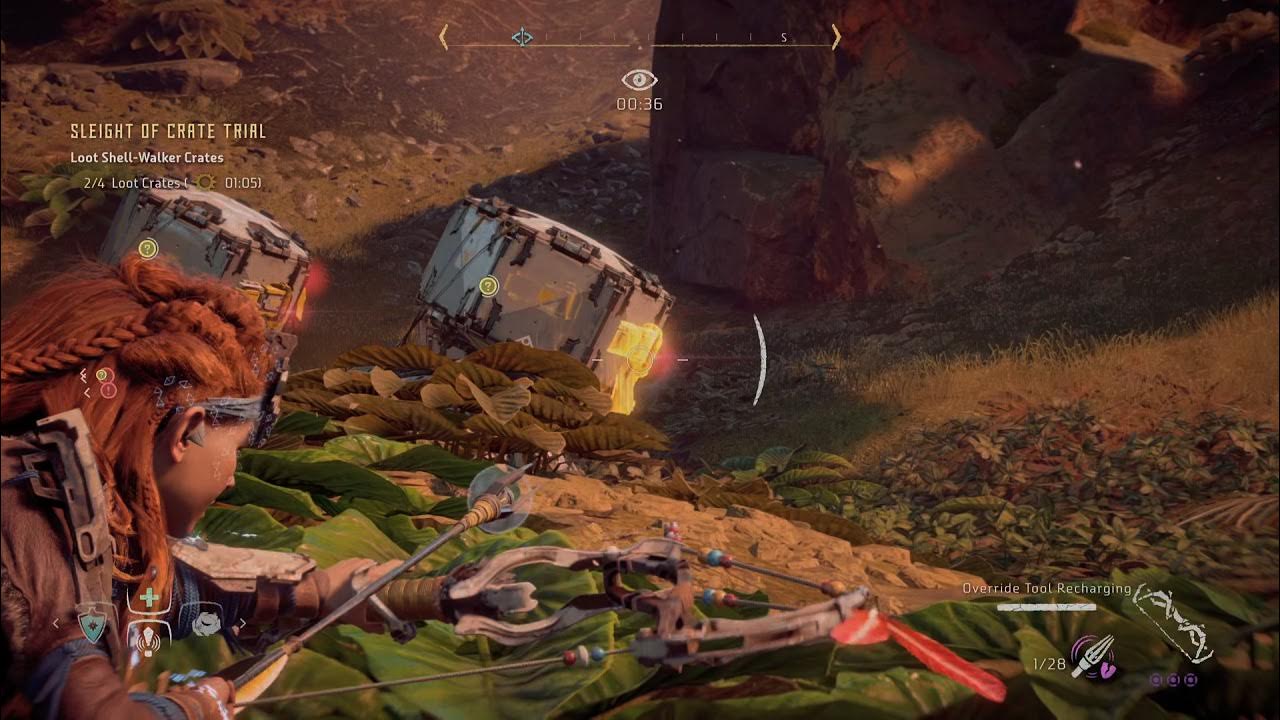 Horizon Zero Dawn Sleight Of Crate Trial Horizon Zero Dawn Sleight of Crate Trial - Stealth Trials 2021 - YouTube