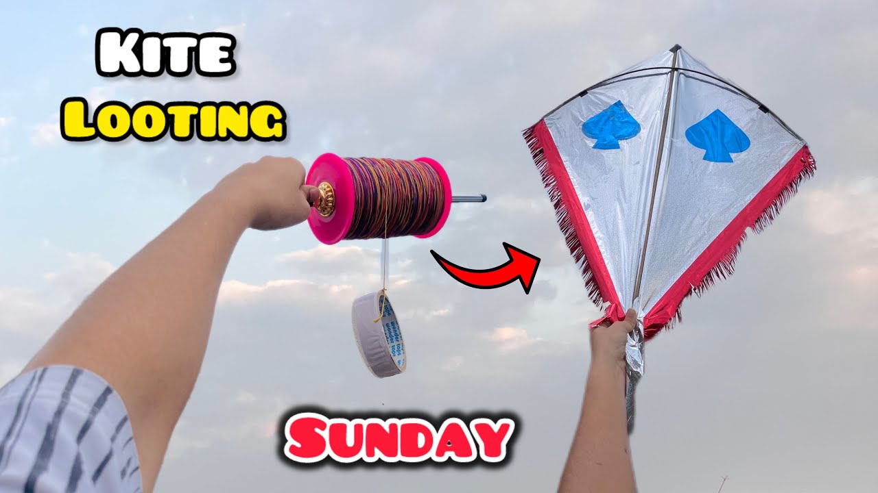 Kite looting Sunday 😍🪁