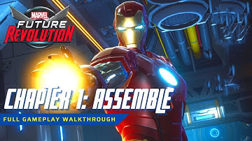 MARVEL Future Revolution Gameplay Walkthrough Chapter 1 Assemble Part - 3 | Spider Man iOS, Android