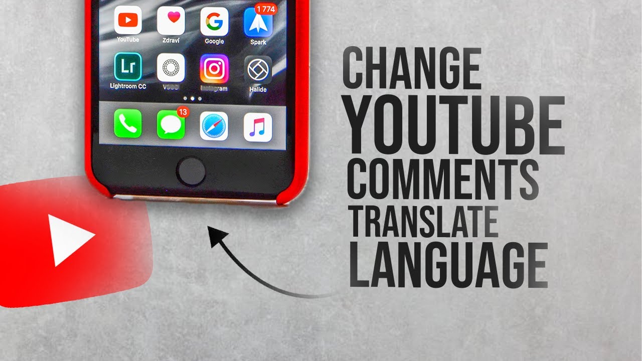 How to Change Translate Language in Youtube Comments iPhone (explained)