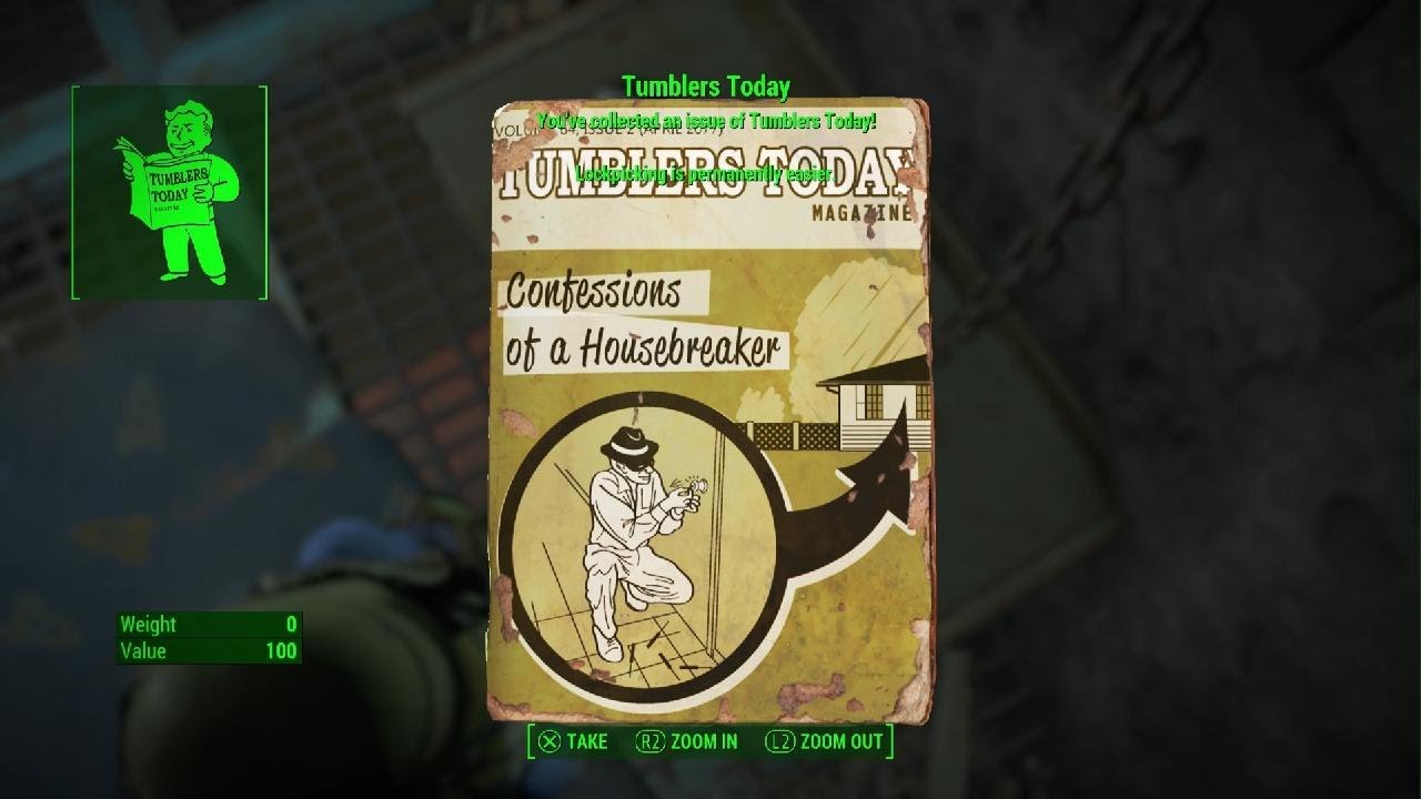 How to Find Tumblers Today Issue 5 Location Fallout 4 YouTube