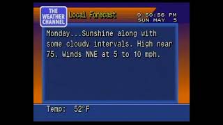 WeatherSTAR 4000 Manhattan KS - May 5 2013 9 50PM
