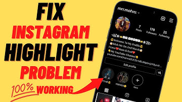 How To Fix Instagram Highlight Loading Problem | Instagram Highlight Loading Problem Fix.