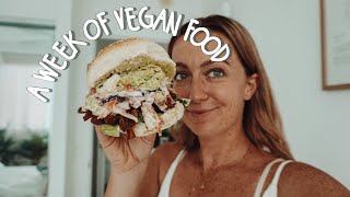 what a vegan REALLY eats in a week 🍩🍔🤤