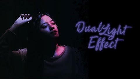 Gimp 2.10: Dual Light Effect