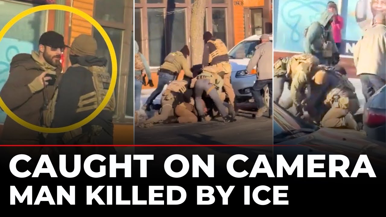 US News LIVE: New Video Shows ICE Agents Shoot & Kill Man in Broad Daylight | Minneapolis