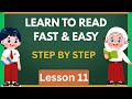 LEARN TO READ FAST & EASY for CHILDREN ----Lesson 11----Reading Skills & Vocabulary