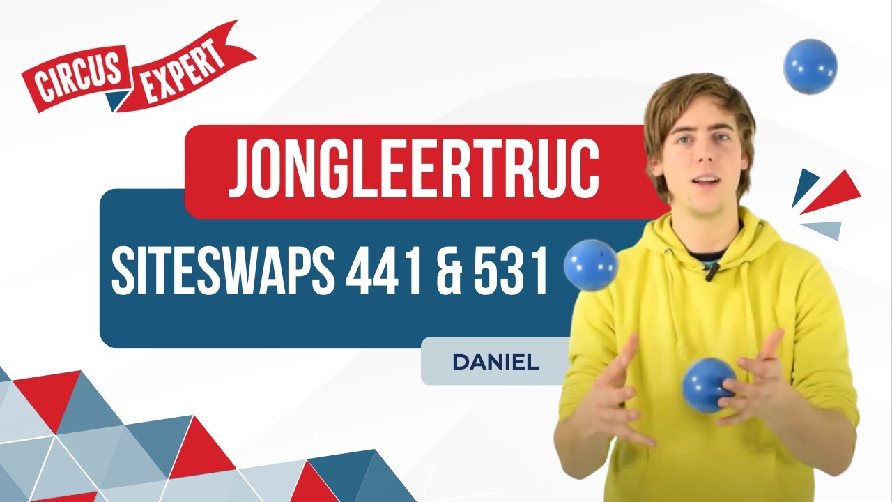 Jongleertrucjes | Hoe doe je 441 en 531 | Circus-expert.nl